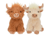 Multipet Highland Cow Plush Dog Toy (Multiple Styles Available)