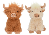 Multipet Highland Cow Plush Dog Toy (Multiple Styles Available)