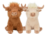Multipet Highland Cow Plush Dog Toy (Multiple Styles Available)