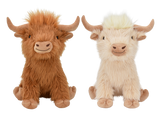 Multipet Highland Cow Plush Dog Toy (Multiple Styles Available)