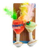 Haute Diggity Kitty Kitty Cocktails (2 Cocktails) Organic Catnip Cat Toy