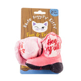 Haute Diggity Kitty Kitty Cowgirl Organic Catnip Cat Toy