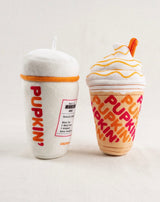 Haute Diggity Dog Pupkin' Donuts Iced Coffee Plush Dog Toy