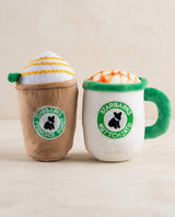 Haute Diggity Dog Starbarks Frenchie Roast with Straw Plush Dog Toy