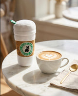 Haute Diggity Dog Starbarks Coffee Cup with Lid Plush Dog Toy