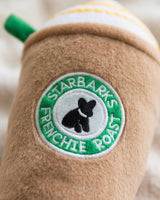 Haute Diggity Dog Starbarks Frenchie Roast with Straw Plush Dog Toy