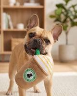 Haute Diggity Dog Starbarks Frenchie Roast with Straw Plush Dog Toy
