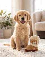 Haute Diggity Dog Pugg Boot Plush Dog Toy