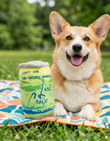 Haute Diggity Dog LickCroix Barkling Water Lickety Lime Plush Dog Toy