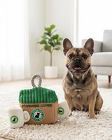 Haute Diggity Dog Starbarks Coffee House Interactive Plush Dog Toy