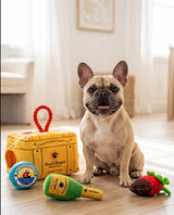Haute Diggity Dog Woof Clicquot - Pawty Set Plush Dog Toy
