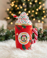 Haute Diggity Dog Howliday Cheer Mug Holiday Plush Dog Toy