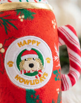 Haute Diggity Dog Howliday Cheer Mug Holiday Plush Dog Toy