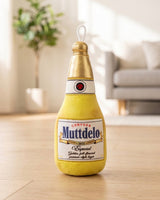 Haute Diggity Dog Muttdelo Beer Bottle Plush Dog Toy