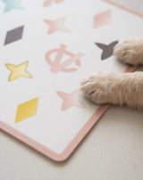 Haute Diggity Dog White Chewy Vuiton Placemat
