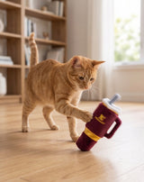 Haute Diggity Kitty Holiday Snuggly Cup 3-Pack (Red, Ivory, & Green) Organic Catnip Cat Toy