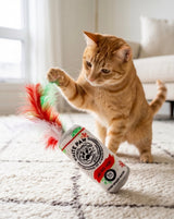 Haute Diggity Kitty White Paw Kitty Seltzer & Pawpermint Cattini Christmas Organic Catnip Cat Toy
