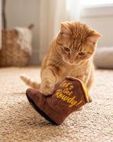Haute Diggity Kitty Kitty Cowboy Organic Catnip Cat Toy