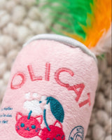 Haute Diggity Kitty Olicat Cherry + Orange Organic Catnip Cat Toy