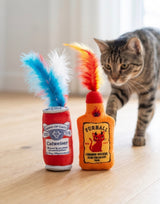 Haute Diggity Kitty Furball + Catweiser Organic Catnip Cat Toy