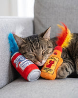 Haute Diggity Kitty Furball + Catweiser Organic Catnip Cat Toy