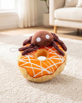 Haute Diggity Dog Spider Donut Plush Dog Toy