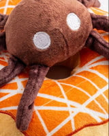 Haute Diggity Dog Spider Donut Plush Dog Toy