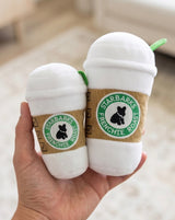 Haute Diggity Dog Starbarks Coffee Cup with Lid Plush Dog Toy