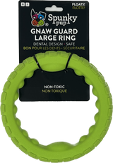 Spunky Pup Gnaw Guard Foam Ring Floating Dog Chew Toy - Large