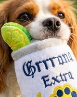 Haute Diggity Dog Grrrona Can Plush Dog Toy