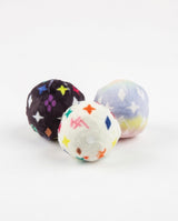 Haute Diggity Kitty KV Balls (Monogram) Organic Catnip Cat Toy