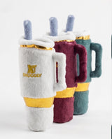 Haute Diggity Kitty Holiday Snuggly Cup 3-Pack (Red, Ivory, & Green) Organic Catnip Cat Toy
