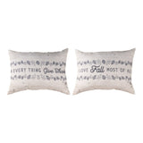 In Everything Give Thanks Climaweave Throw Pillow 24" x 18" By Tammy Apple