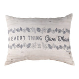 In Everything Give Thanks Climaweave Throw Pillow 24" x 18" By Tammy Apple