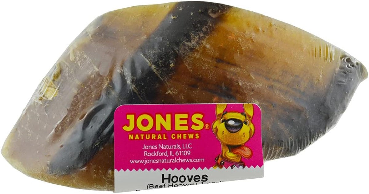 Jones Stuffed Hoof Peanut Butter Dog Treat Bone