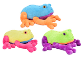 Multipet Frog Plush Dog Toy - Jumbo 15"