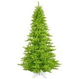 Vickerman Lime Fir Artificial Halloween Tree, 4.5', Lime Mini Light