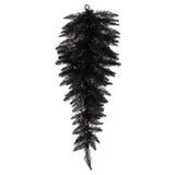 Vickerman Black Fir Artificial Teardrop, 36"