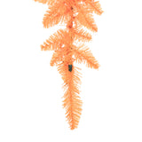 Vickerman Orange Fir Artificial Teardrop