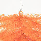 Vickerman Orange Fir Artificial Teardrop