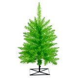 Vickerman Lime Fir Artificial Halloween Tree, 2' x 20", Unlit