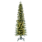 Vickerman Bixley Fir Christmas Artificial Tree, 3.5', Warm White Mini Light