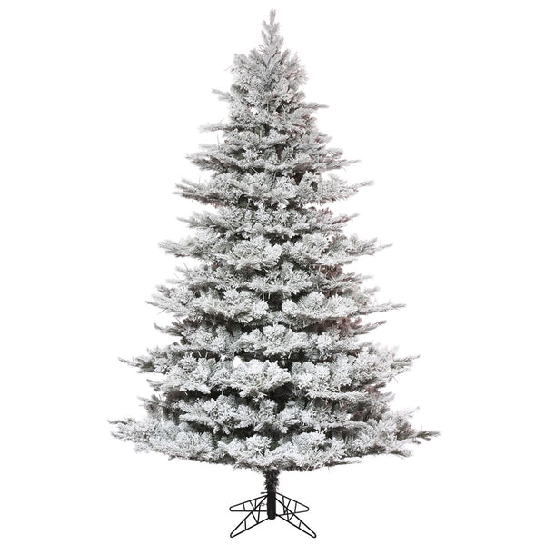 Vickerman Vickerman Flocked Kiana Pine Full Artificial Christmas Tree (Multiple Sizes Available)
