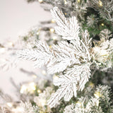 Vickerman Flocked Kiana Pine Full Artificial Christmas Tree