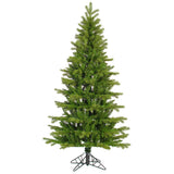 Vickerman Balsam Spruce Slim Artificial Christmas Tree, 5.5', Unlit