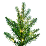 Vickerman Balsam Spruce Slim Artificial Christmas Tree