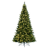Vickerman Chapel Pine Artificial Christmas Half Tree, 5.5' x 37", Warm White Mini Light