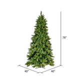 Vickerman Brighton Pine Artificial Christmas Tree