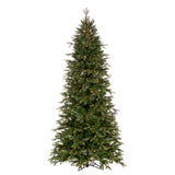 Vickerman Artificial Slim Douglas Fir Christmas Tree, Pre-Lit Warm White LED Lights