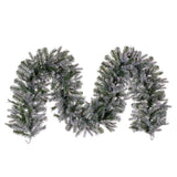 Vickerman Artificial Frosted Douglas Fir Garland, Unlit